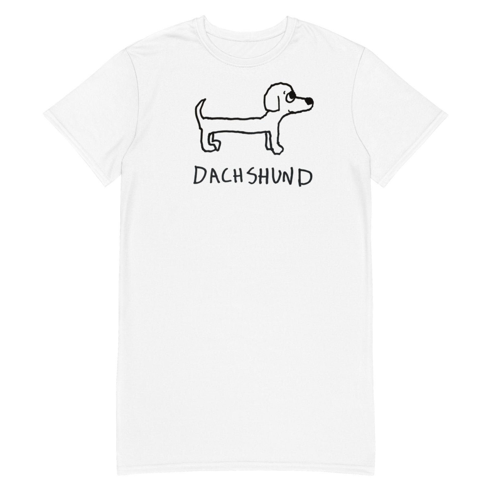 Dachshund - T-shirt dress