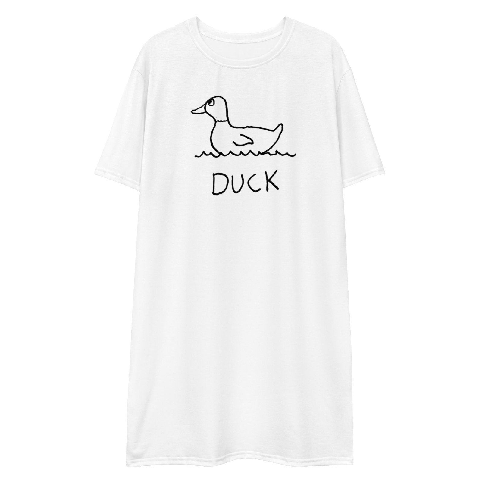Duck T-shirt dress