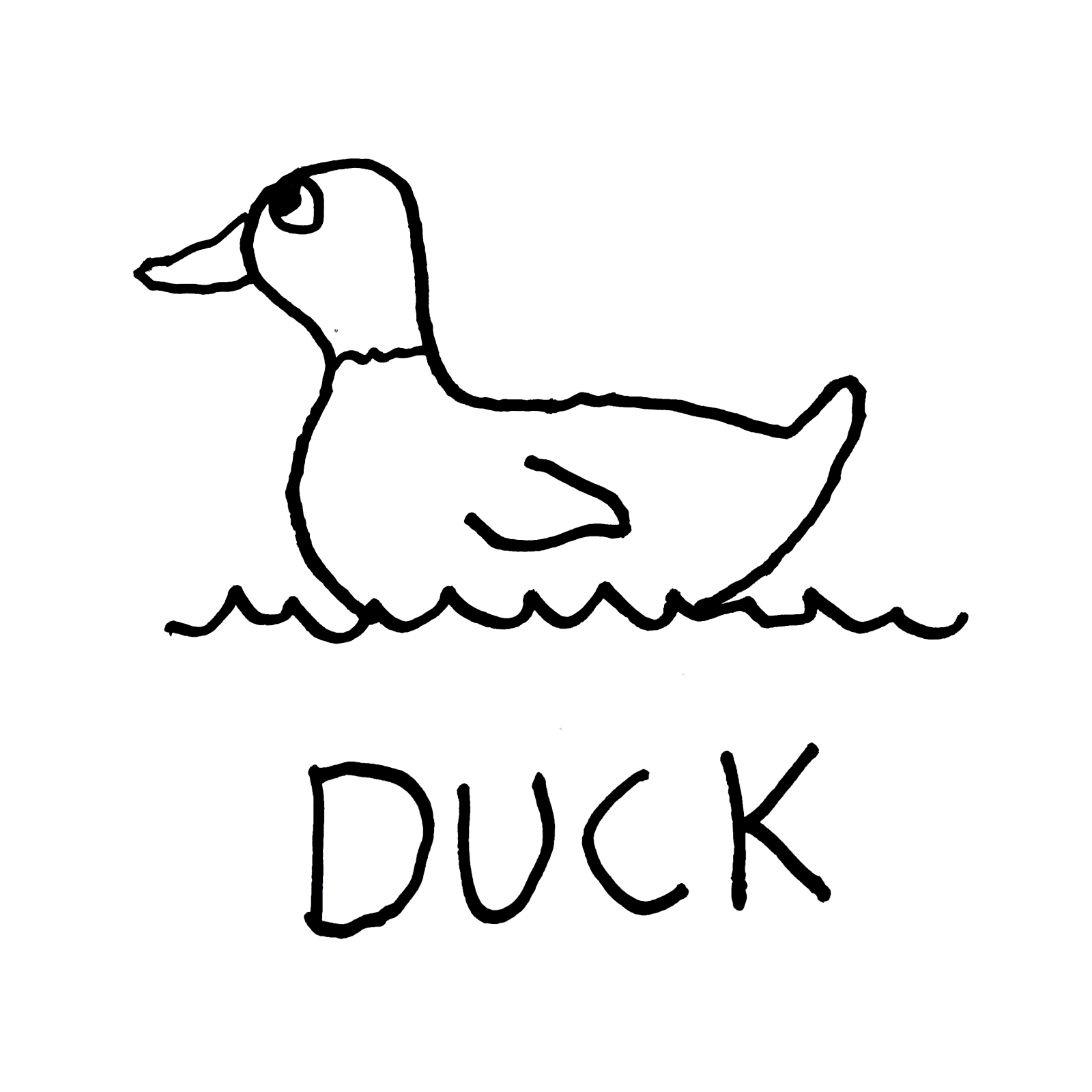 Duck T-shirt dress
