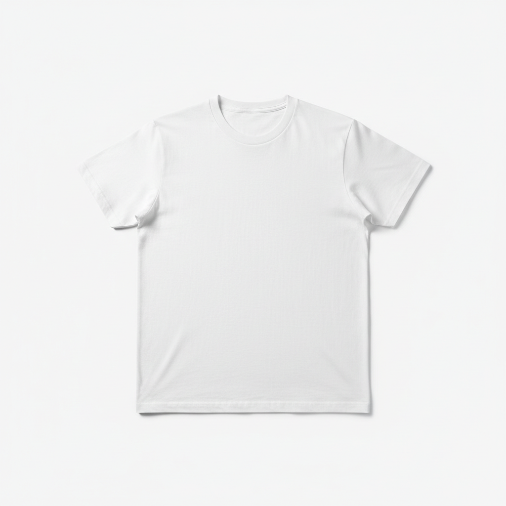 White cotton t-shirt ultra cotton classic fit